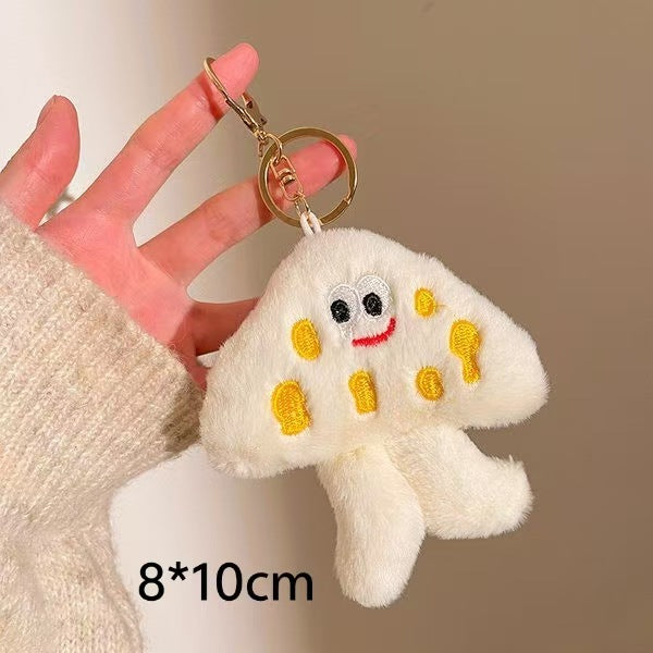 Wholesale Creative Food Plush Doll Pendant Girl Backpack Pendant Keychain Pendant Doll Small Gift Event Stall